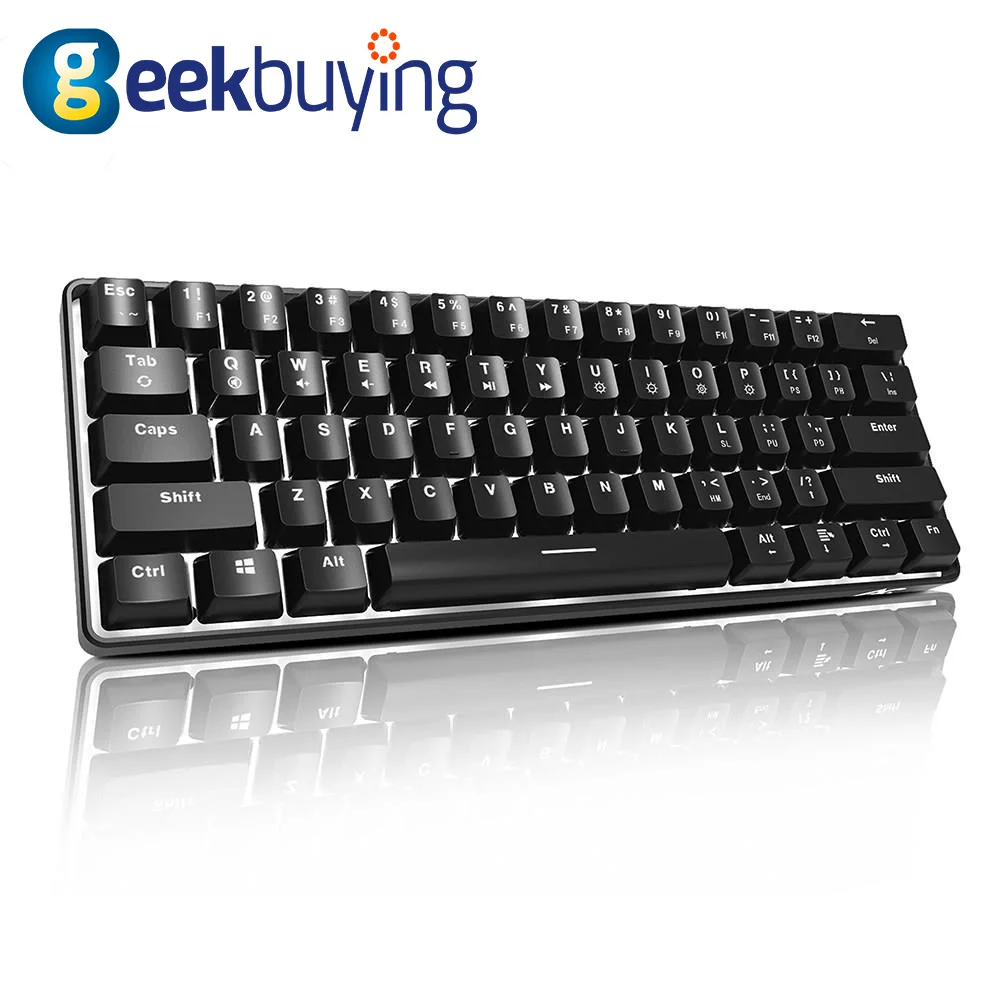 

Original ACGAM AG6X 61keys Full keyboard programmable Mechanical keyboard US Layout White Blacklight, N/a