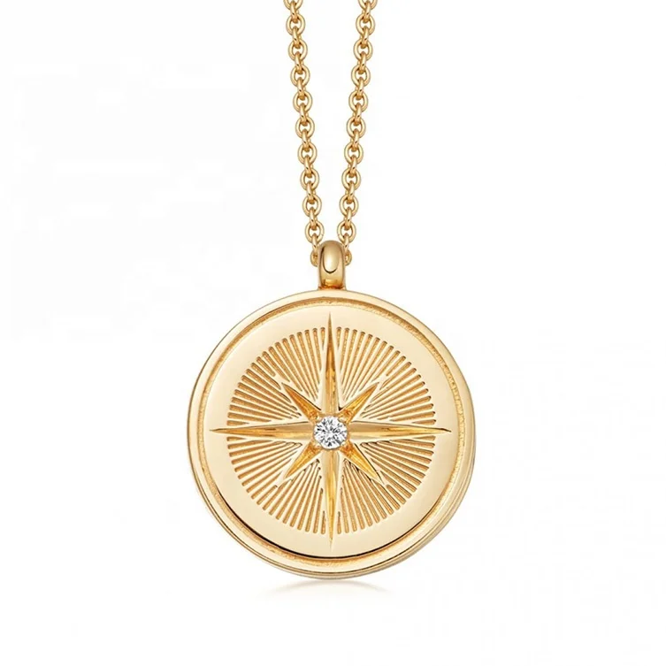 

custom jewelry fashion 2019 six point star necklace