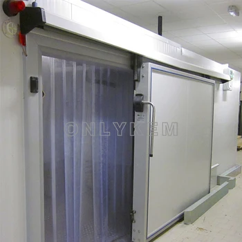 Insulated Cold Room Door Sliding Cold Room Door With Glass 