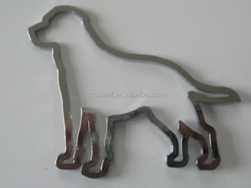 
Car 3D custom chrome letters ss adhesive emblem badge 