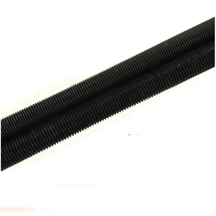 
China manufacturer ASTM a193 b7 stud bolt black 