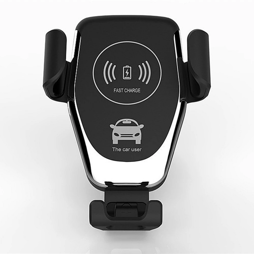 

ShenZhen New Inventions Fast Wireless Car Charger For Mobile Phone, Black/white