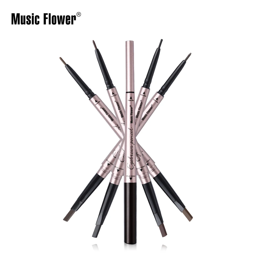 

4 colors Waterproof eyebrow pencils mineral easy to color best make up eyebrow pencil private label