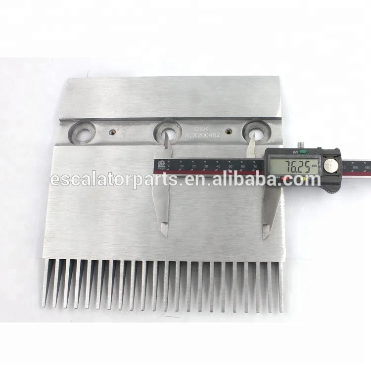 
KM5236481H01 / NZ1704957 Comb plate B7 for Escalator, Escalator spare parts, 198*206*12 mm 