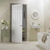 6 Panel HDF Moulded Door with Economic Price