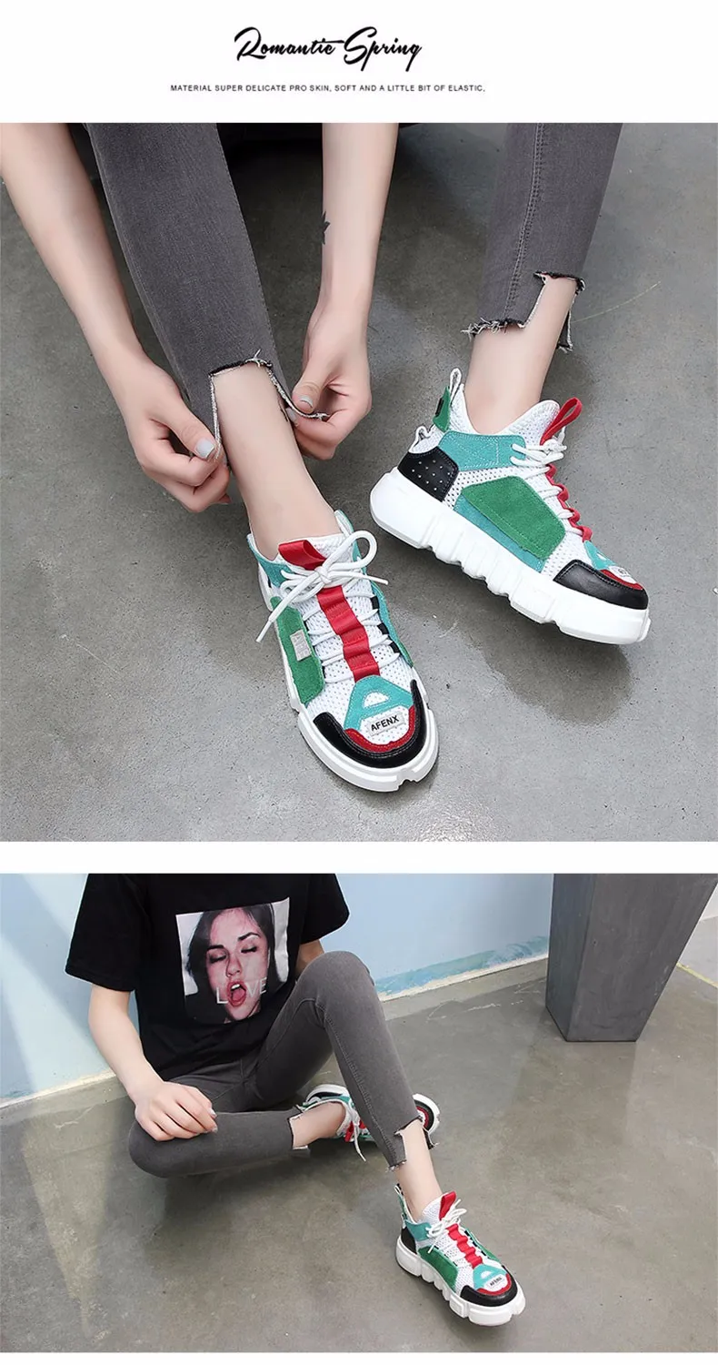 Spring Autumn Women Casual Shoes Womens Trainers Sneakers Ladies ...