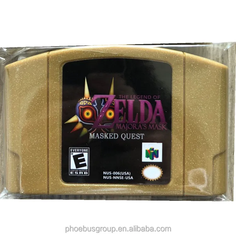 

N64 Zelda cartridge THE LEGEND OF ZELDA MAJORA'S MASK MASTER QUEST