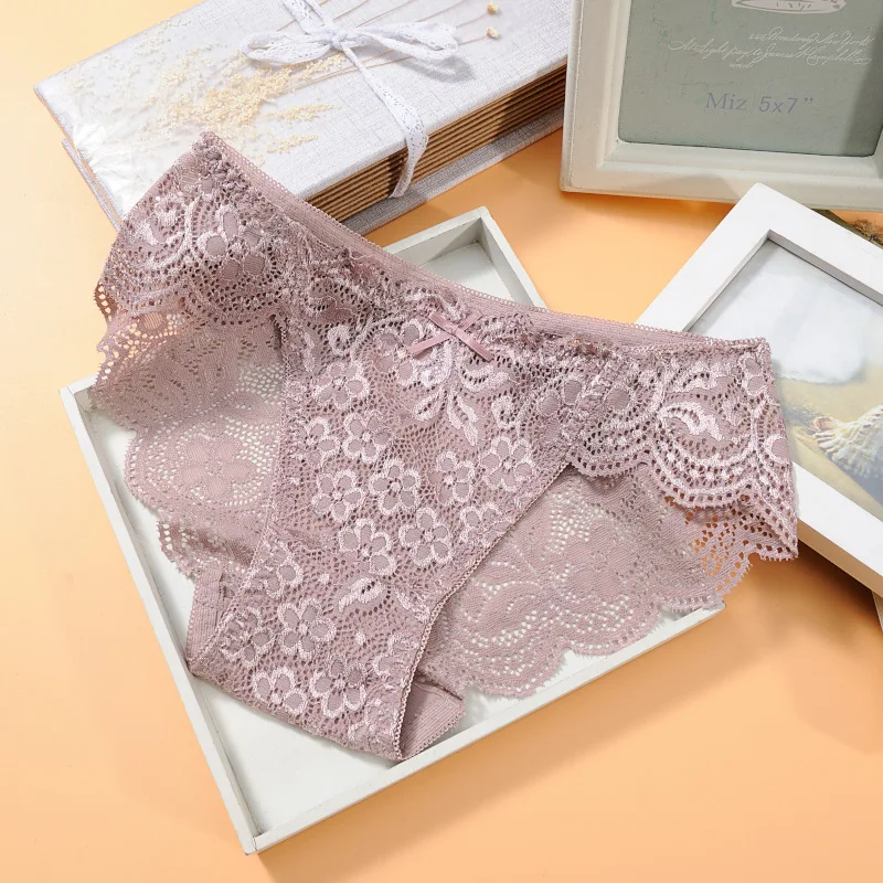 Sexy Lace Tpants Ladies Underwear Transparent Low Waist Panties Buy