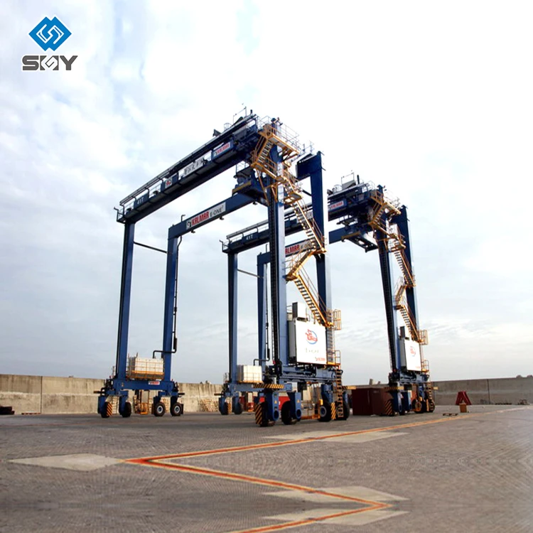 RTG type container yard crane, Mobile Container Gantry Crane