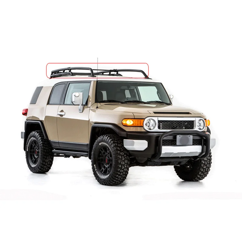 Roof Rack For Fj Cruiser 07+ Accessories 4x4 Auto Aluminum Roof Luggage ...