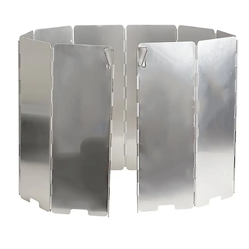 SHS Windscreen for Use with Solo Stove and Other Backpacking Stoves, Camping Stoves, Butane Stoves, Alcohol Stoves with Oxford Bag
