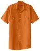 Men's Short Sleeve Industrial Work Shirt With Logo