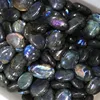 Top quality Natural polished Labradorite stone for gift labradorite rough For Sale