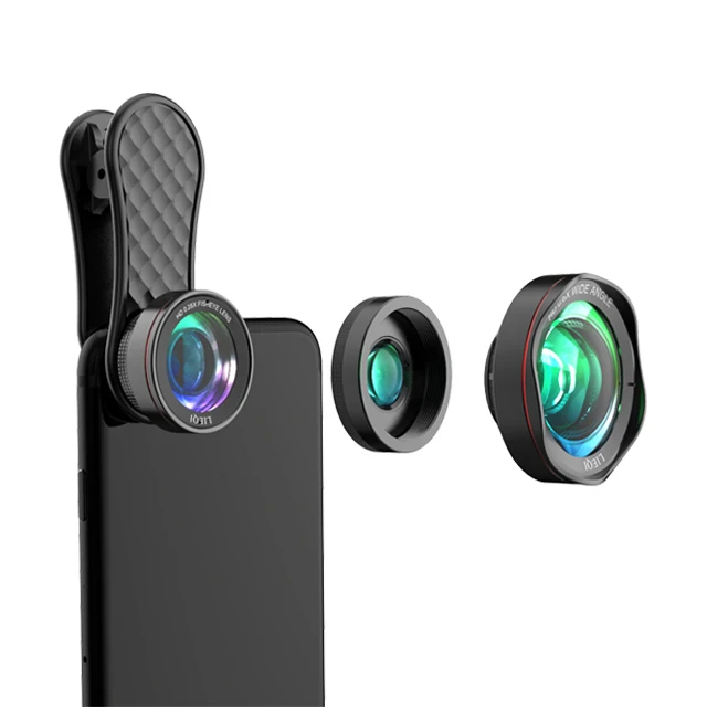 universal clip multi-funtion lens fish eye wide macro mobile phone 3 in 1 lens