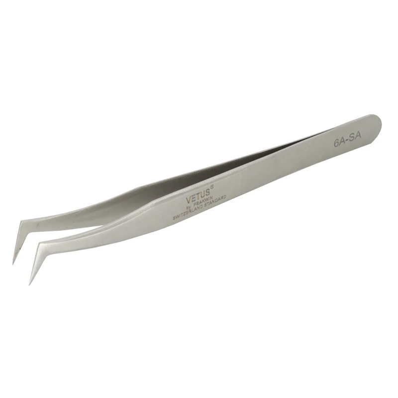 Antistatic Conductive Esd Plastic Eyelash Tweezer Buy Vetus Tweezer