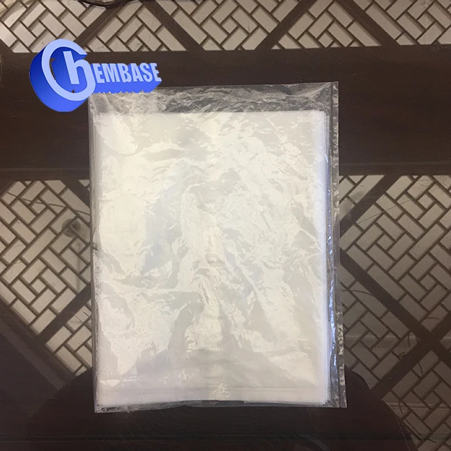 
Biodegradable PVA Water Soluble Laundry Plastic bag for Infection Control 