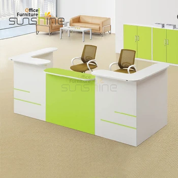 Ht Rct07 Salon Small Reception Desk Small Office Furniture Made In