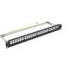 Cat6A 24 Ports FTP Patch Panel Frame / Blank Patch Panel/Blank Keystone Jack Patch Panel