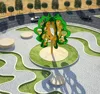 Beautiful Tree garden outdoor sculpture in square