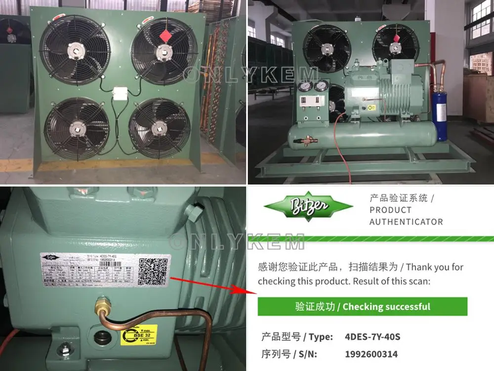 14HP Bitzer condensing unit