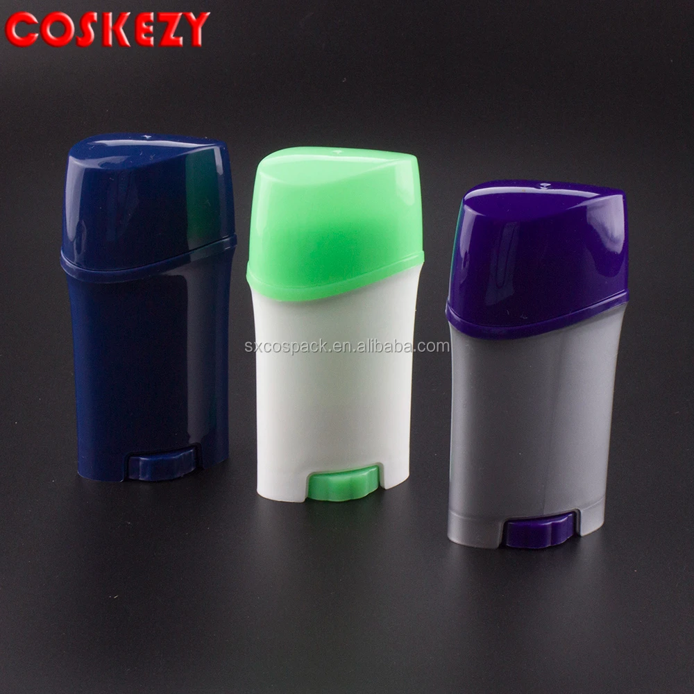 Dc05 50g Wholesale Man Gray Purple Deodorant Stick Plastic Tube,Empty