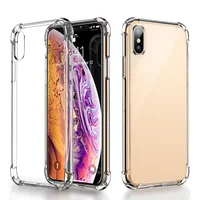 

Protective Phone Cases Airbag Shockproof Clear Silicone TPU Cell Phone Case For iPhone X XS XR Max 11/11pro