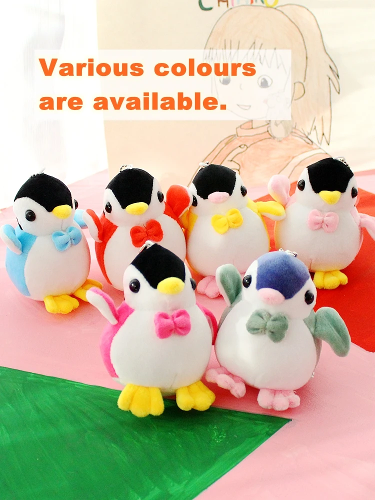 christmas penguin soft toy