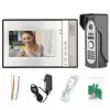 7 Inch TFT LCD Monitor Wired Video Door Phone Doorbell Intercom System Night Vision