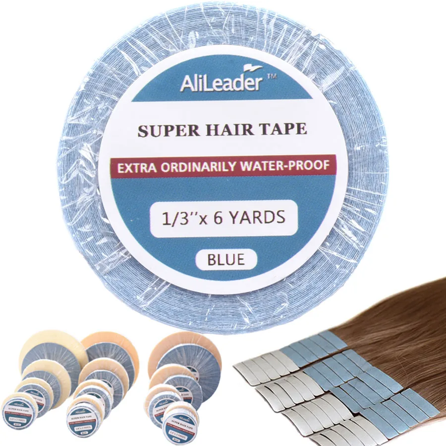 

AliLeader 3-36 Yards Double Side Waterproof Adhesive Toupee Wig Tape Hair Adhesive Glue For Lace Wig