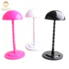 HARMONY 3 Colors Lamp Type Mushroom Head Portable Plastic Wig Stand Holder For Display Wigs & Hat Support Shelf