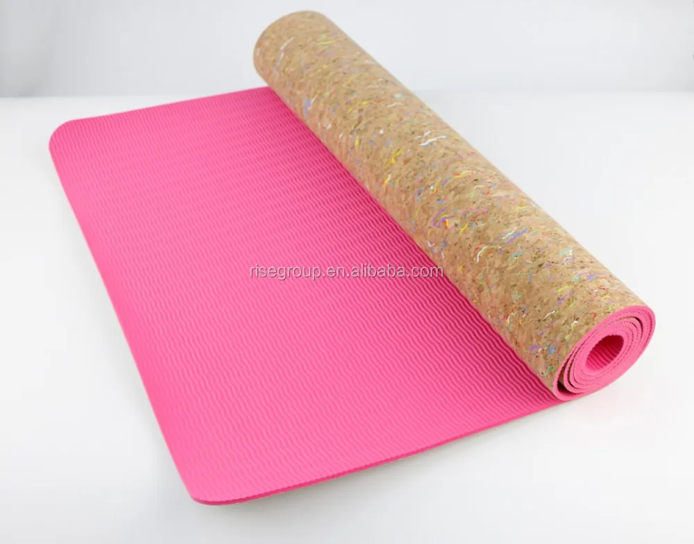 

perfect quality customized cork yoga mat, Can be customized to any pantone color
