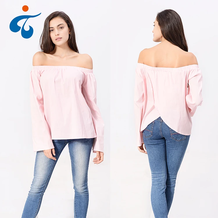Blusa De Licra De Algodón Con Hombros Descubiertos Para Mujer,Blusa Bonita  A La Moda,Superventas - Buy Hermosa Blusas Para Mujeres Señoras Spandex De  Algodón Blusa De Hombro Hermoso Blusas Product on Alibaba.com