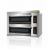 Electric automatic baking systems control double layer deck oven