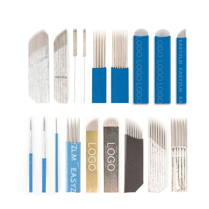 

Wholesale microblading blade for manual permanent makeup stable eyebrow tattoo needle