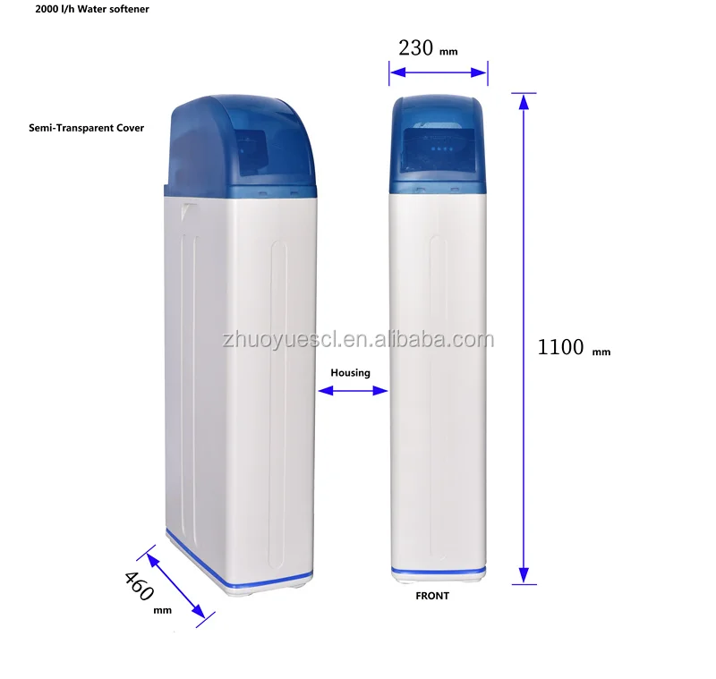 Residential water softener 