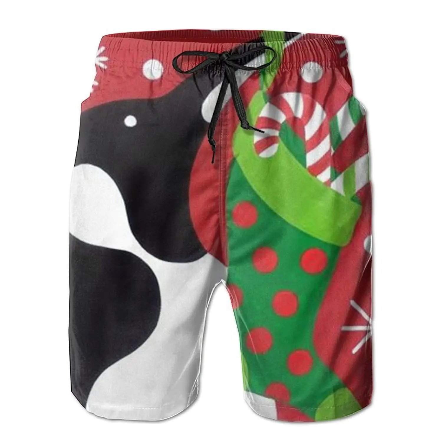 mens christmas swim trunks