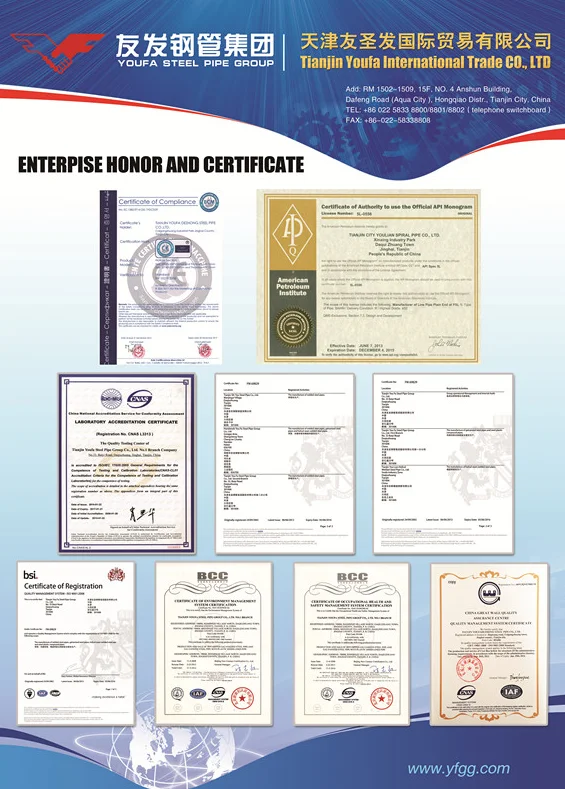 steel ppe certificates