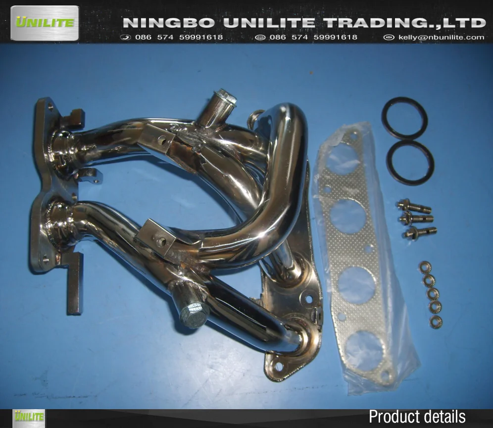 Stainless Steel Exhaust Manifold Header For 19992007 T*oyota Mrs Mr2