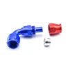 PTFE Oil Cooler Fitting High Quality AN Anodized Aluminum Swivel hose end pipe fitting