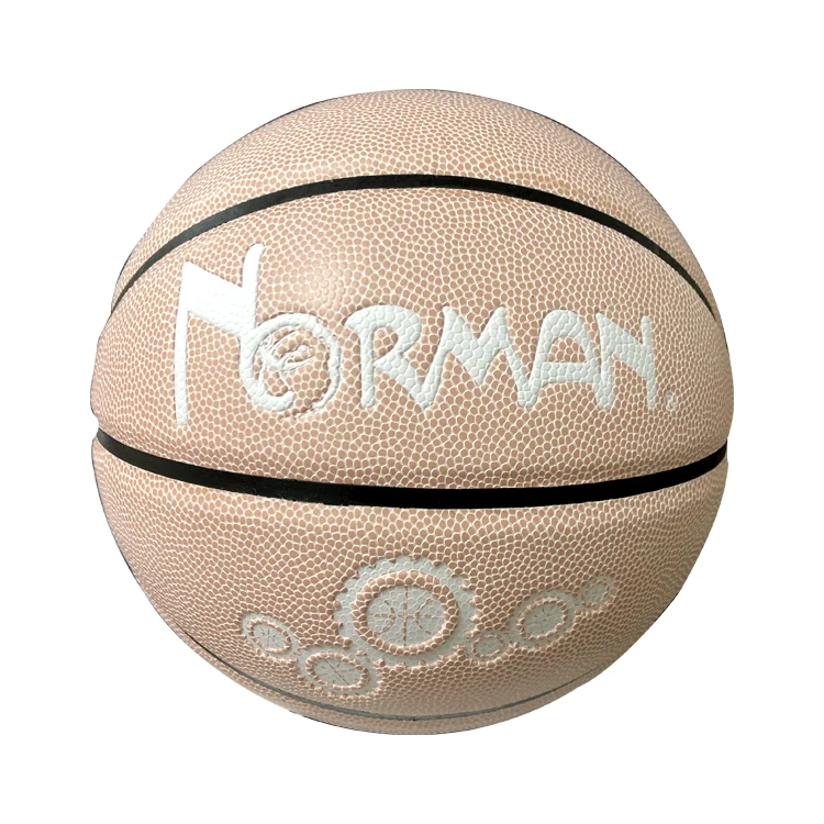 
custom good quality size 6 ball type leather basketball training  (62065884163)