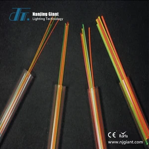 Red yellow green optic fibre replacement rod for recurve bow sight rifle sight
