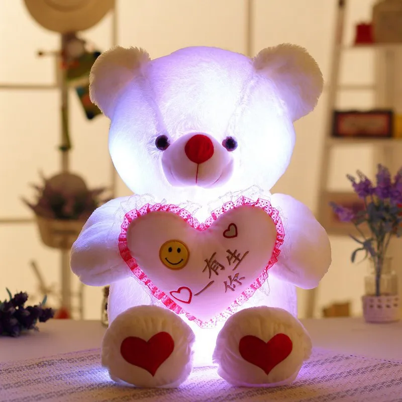 light up bear toy