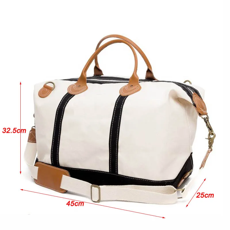 heavy duty leather duffle bag