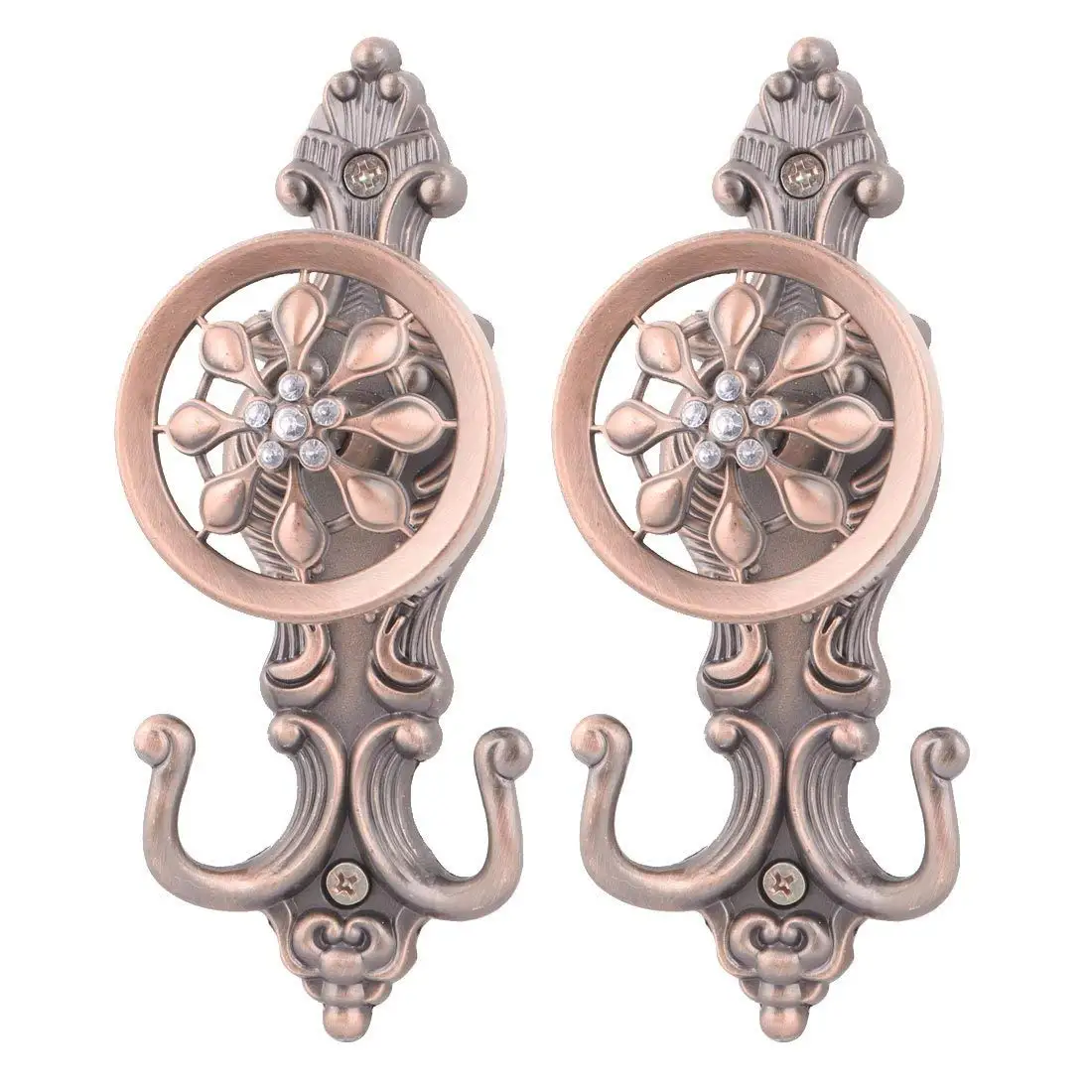 Home Kitchen Uxcell Metal Household Wall Mounted Curtain