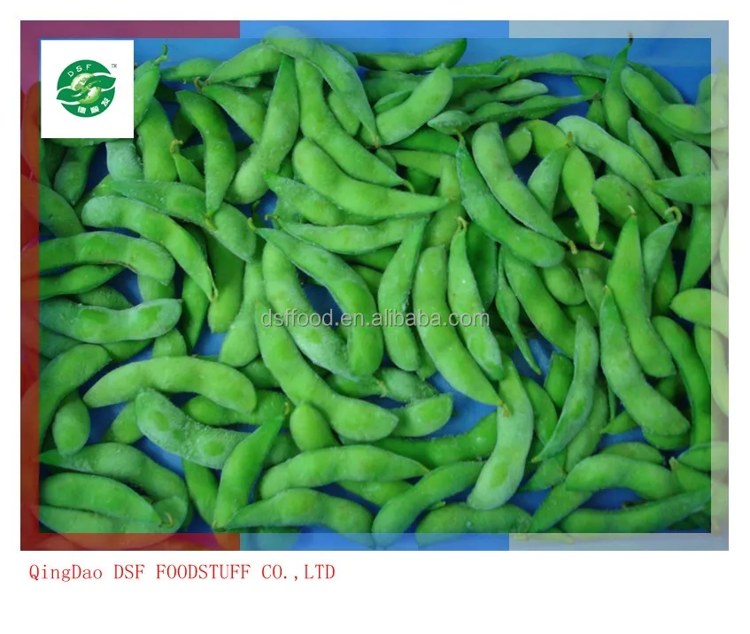 
IQF frozen salted frozen edamame/soyabeans KOSHER certificate 