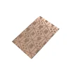 316l Brush Rose Red Etched decorative Stainless Steel sheet for good price