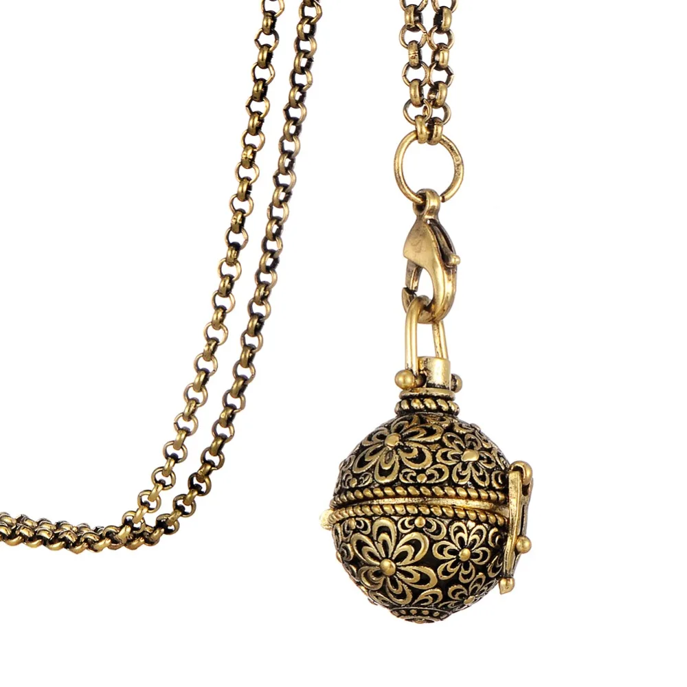 

flower aromatherapy therapy health essential oil diffuser necklace, N/a