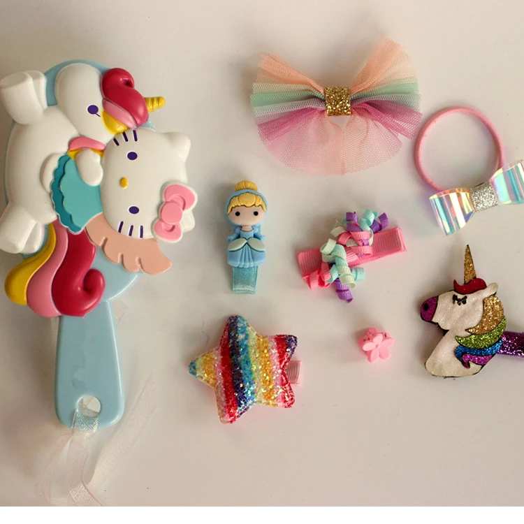 2019 New Design Mermaid Baby Clips Set Hair Accessories For Girl.jpg