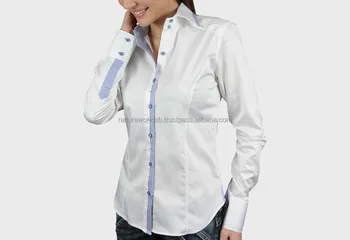 stylish formal shirts for ladies