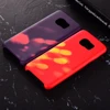 Matte Temperature Sense Hot Change Color Thermal Heat Induction Phone Case For Samsung Galaxy S8